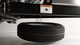 T@B 400 - Jantes en alliage et pneu de secours