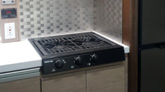 CIRRUS 920 - Table de cuisson en fonte à 2 brûleurs